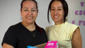 Mais de 1,2 mil absorventes são distribuídos após ação “Todas por Elas” em Abelardo Luz