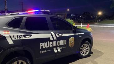 Polícia Civil localiza homem de 38 anos e cumpre mandado de prisão em Ponte Serrada