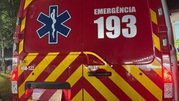 Confusão em evento termina com viatura dos bombeiros danificada no Oeste catarinense