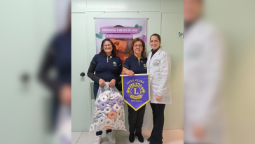 Hospital Regional São Paulo recebe doação de 300 roscas de amamentação do Lions Clube de Bom Jesus