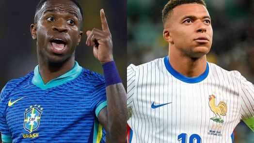 Fotos: Rafael Ribeiro/CBF | Reprodução/Mbappe via Instagram/