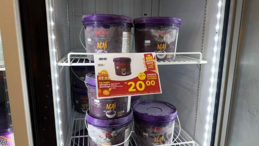 VÍDEO: pote de açaí por R$ 20,00 é destaque no Fim de Semana do Real