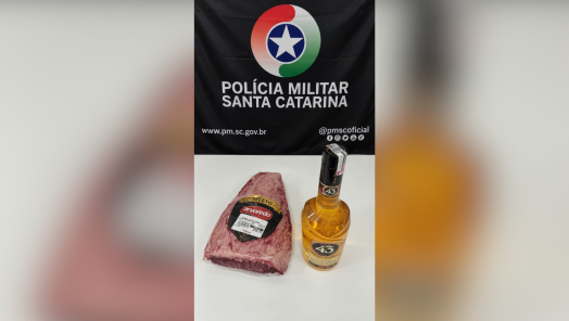 Picanha e 43: Alarme de mercado é acionado e funcionário detém suspeito de furto em Xanxerê