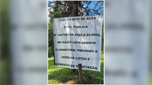 Audiência pública vai discutir situação de loteamento clandestino no interior de Xanxerê