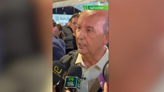 Governador fala sobre estadualização da BR-282 durante a ExpoFemi 2026