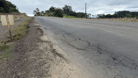 VÍDEO: obra parada na SC-355 gera reclamações e preocupação entre moradores