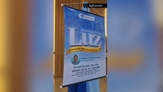 VÍDEO: Xanxerê recebe o Seminário da Luz promovido pela Seicho-No-Ie