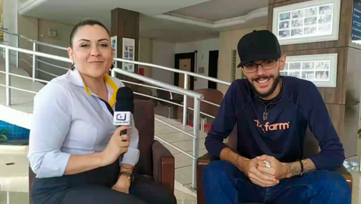 #tbt: Você sabia que Luan Pereira já esteve em Xanxerê e foi entrevistado pelo Canal Ideal?