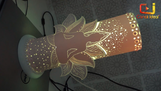 #tbt Canal Ideal – Relembre a história do artesão que transforma tubos de PVC em luminárias