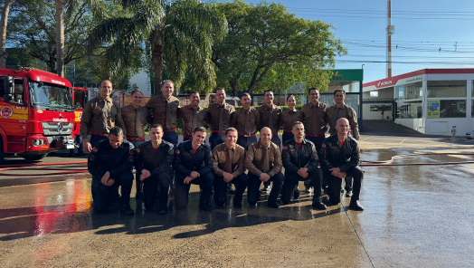 VÍDEO: Oficiais e Praças do Corpo de Bombeiros de Xanxerê são promovidos