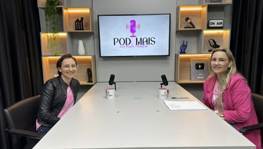 Outubro Rosa: História de superação de Simone Mocelin no PodMais com Karla Morillas