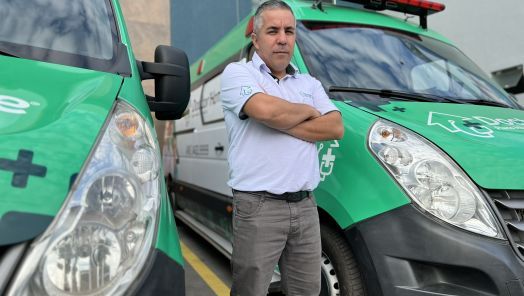 VÍDEO: Julnei Rigon, motorista socorrista, é o personagem do primeiro episódio da segunda temporada do Heróis na Estrada