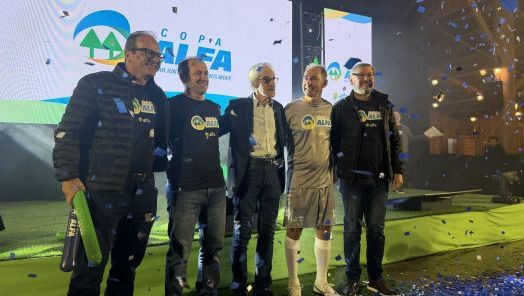VÍDEO: casal de Guatambu vive momento de orgulho na abertura da Copa Alfa