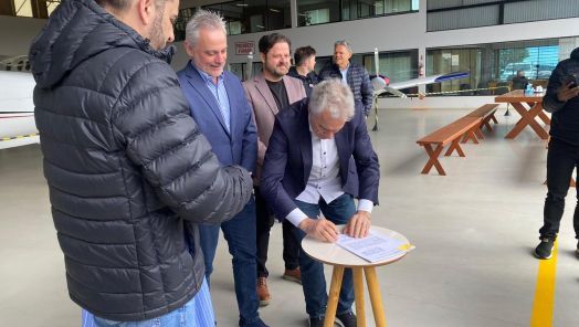 VÍDEO: Aeroporto João Winckler, em Xanxerê, receberá investimento de R$ 2 milhões