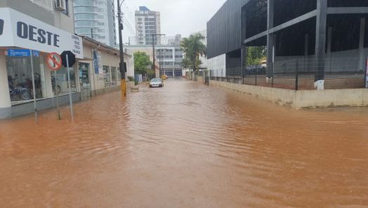 Municípios da regional de Xanxerê registram transtornos por conta da chuva