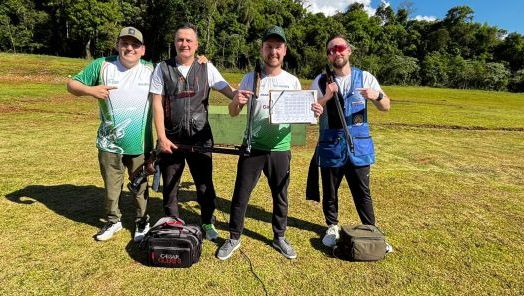 Xanxerense que integra equipe de Chapecó no Tiro ao Prato garante primeiro lugar em competição 