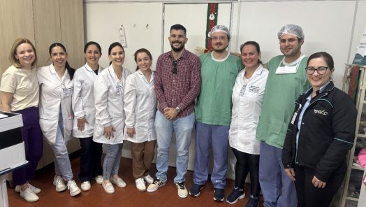 Ex-paciente retorna ao HRSP para agradecer atendimento e cirurgia cardíaca