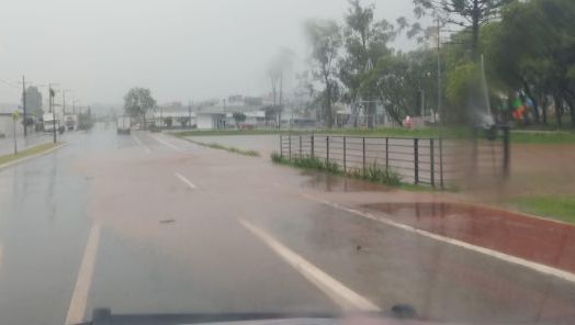 Ocorrências pontuais relacionadas às fortes chuvas são registradas na Regional de Xanxerê