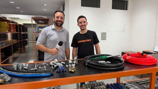 VÍDEO: Mangfort garante soluções para mangueiras e conexões com plantão 24 horas