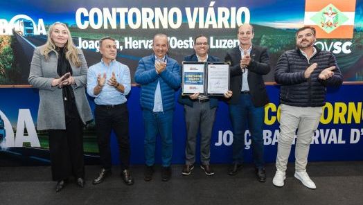 Governador Jorginho Mello lança edital para construção do Contorno Viário de Joaçaba, Herval d’Oeste e Luzerna