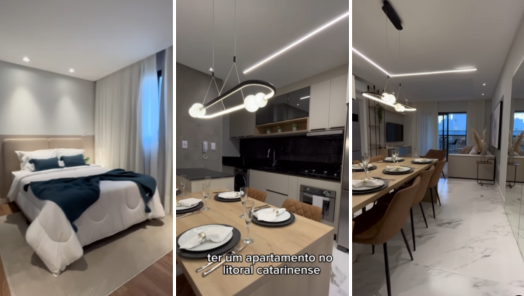 VÍDEO: Fomos conhecer um apartamento decorado da Paganini em Balneário Camboriú