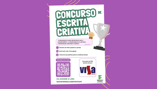 VÍDEO: IFSC lança concurso de escrita criativa com premiação