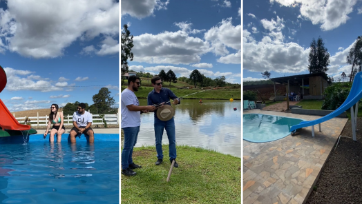 Sítio Ozelame em Faxinal dos Guedes agora tem pesca esportiva 