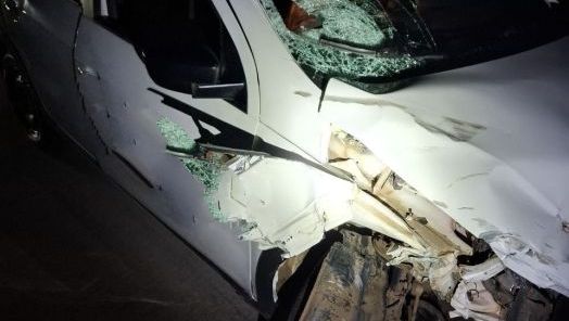 Motociclista fica gravemente ferida em colisão frontal na SC-160, em Pinhalzinho