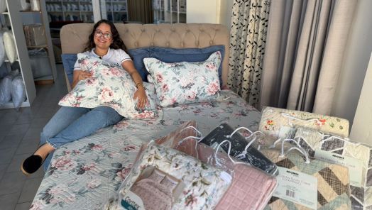 VÍDEO: Cobre-leito por R$ 199,90 é na Bem Estar Tapetes e Enxovais!