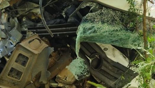 Colisão entre caminhões deixa motorista ferido na BR-282, em Ponte Serrada