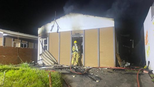 Incêndio destrói residência em Xanxerê