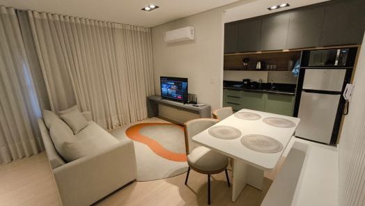 Studio mobiliado a venda no Centro de Chapecó