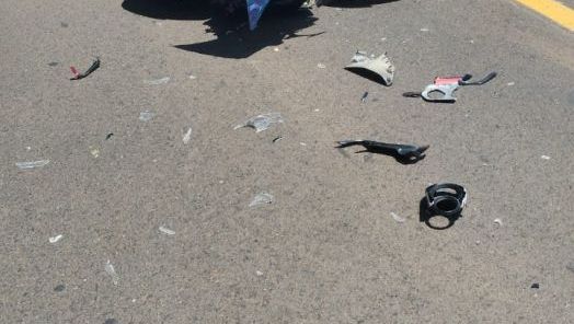 Colisão entre carro e motocicleta deixa ferido grave na SC-283 