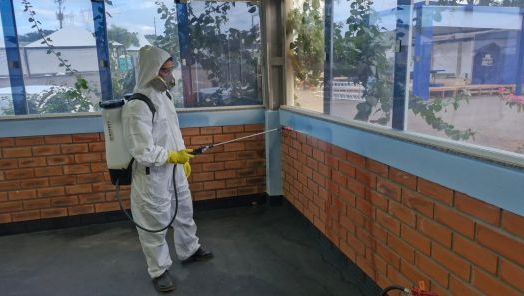 Ação preventiva contra mosquito da dengue é realizada no Parque da ExpoFemi 2026