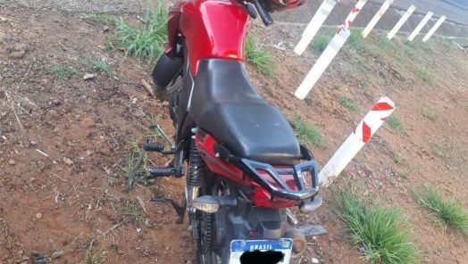 Motociclista e adolescente ficam feridos após queda na SC-480 em Chapecó