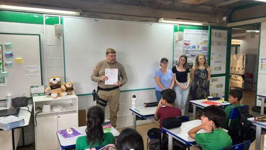 Proerd 2026 é lançado em Xanxerê com participação de alunos e educadores