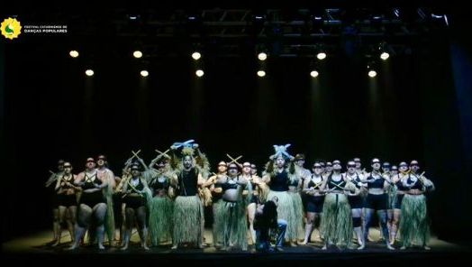 Cia de Dança de Xanxerê é campeã do Festival Catarinense de Danças Populares