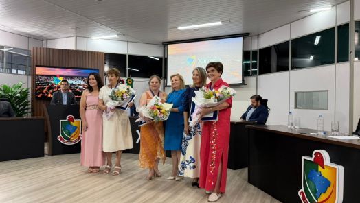 VÍDEO: Câmara de Xanxerê entrega medalha “Grandes Mulheres Xanxerenses”