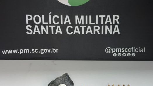 Homem é preso por tráfico de drogas, posse de munição e disparo de arma de fogo em Xanxerê