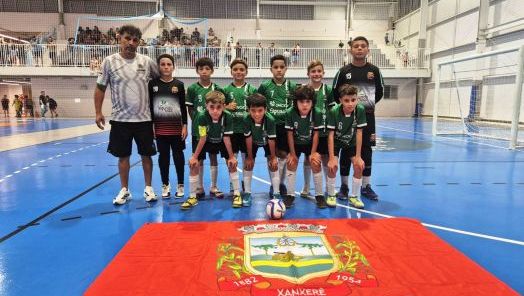 Equipes sub-8 e sub-11 de Xanxerê entram em quadra neste fim de semana pela Liga Catarinense de Futsal
