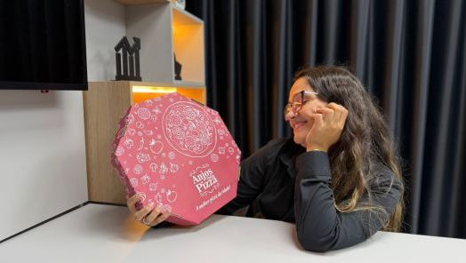 VÍDEO: uma Anjos Della Pizza é capaz de curar qualquer nível de estresse