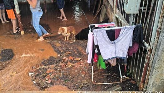 Chuvas intensas causam alagamentos e movimentação de solo em Abelardo Luz