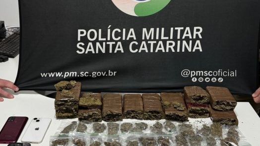 Homem é preso por tráfico de drogas e posse irregular de munições em Chapecó