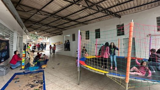 Ação comunitária leva serviços de saúde, cidadania e lazer para moradores do bairro Santa Cruz em Xanxerê