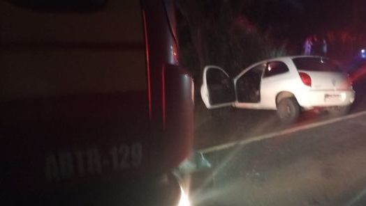 Grave acidente na BR-282 deixa um morto e um ferido grave 