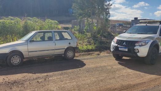 Homem é preso após furtar veículo e indicar localização do carro à Polícia Militar em Concórdia
