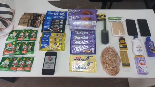 Casal é preso após tentativa de furto em mercado de Chapecó