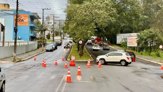 Prefeitura inicia estudo para implantação de rotatória na Avenida Brasil em Xanxerê
