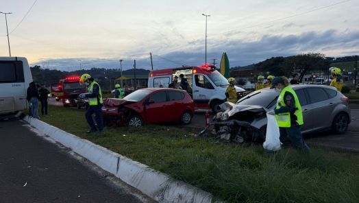 VÍDEO: Grave acidente deixa seis pessoas feridas na BR-282 em Xanxerê