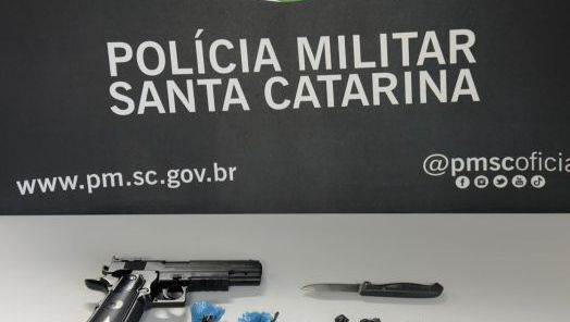 Polícia Militar prende homem por tráfico de drogas e apreende cocaína em Xanxerê